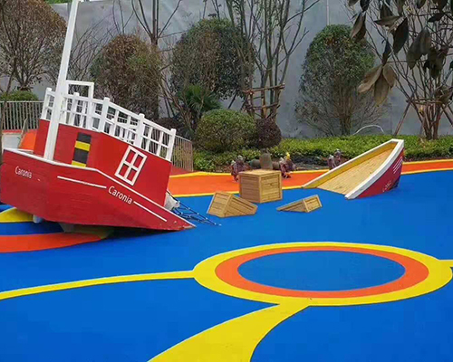 地面塑胶施工